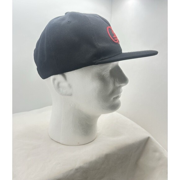 Grizzly Black Trucker Snapback Baseball Cap - Picture 6 of 7